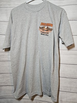 Vtg HARLEY DAVIDSON Mosul, Iraq Embroidered T-Shirt - XL - Altay, 2 Sided