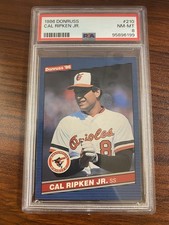 Donruss 1986 Cal Ripken Jr. #210 PSA 8 Baltimore Orioles Base Set Baseball Card
