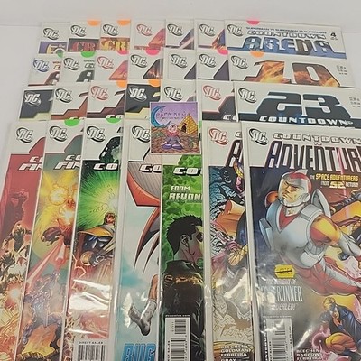 DC Comics 52 Tie-ins And Countdown Green Lantern Booster Gold Reader Copies 