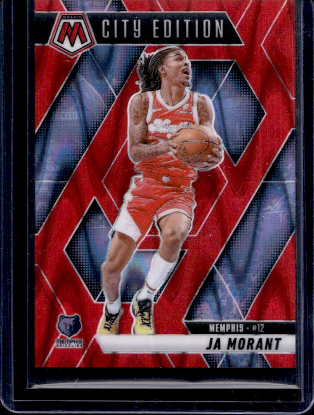 2024-25 Mosaic Ja Morant Red Seismic City Edition #269/299 Grizzlies