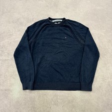 Tommy Hilfiger Knitted Jumper pullover knit sweater with embroidered logo Men's