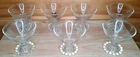 Vintage MCM Anchor Hocking Berwick Boopie Sherbet Glasses Set of 7