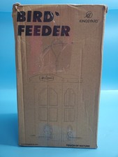 Kingsyard Metal Bird Feeder for Outdoor Hanging Wild Bird Feeders