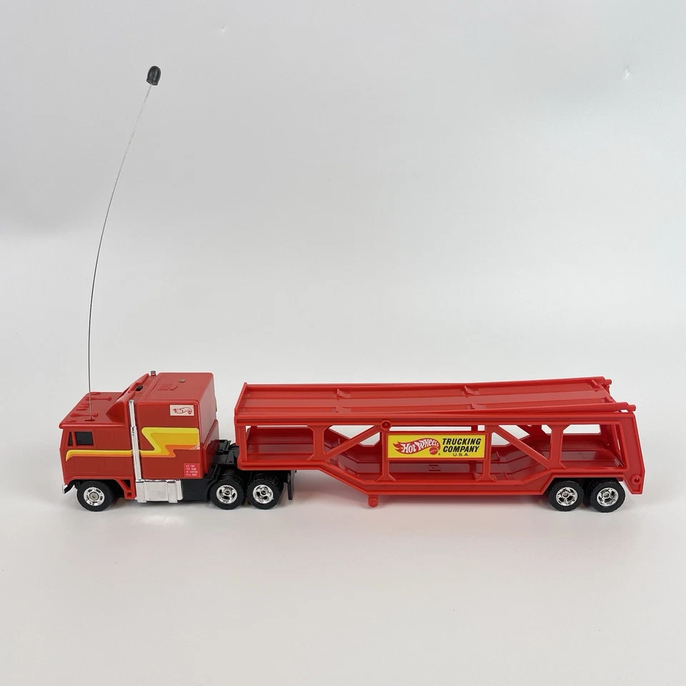 VTG 1981 Hot Wheels R/C Remote Control Hauler Semi Truck Mattel 5051 DOESNT WORK - Image 4 of 4