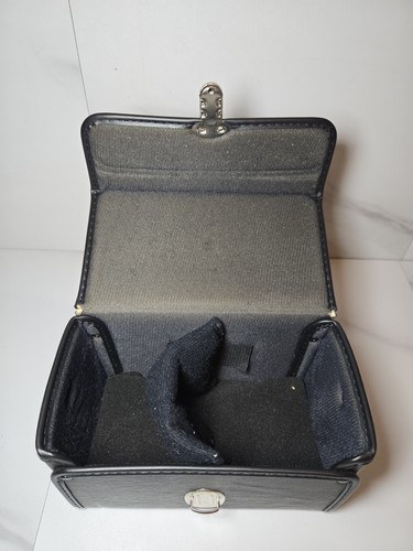 Sigma Black Leatherette Camera Lens Box Cushioned Storage Case - Picture 10 of 12