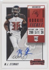 2018 Panini Contenders Rookie Ticket Auto MJ Stewart #160 Auto 7zf