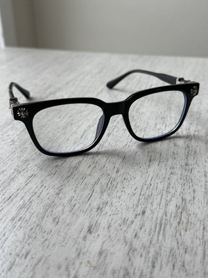 Fashionable Men s Blue Light Blocking Glasses #Chrome Hearts #Streetwear