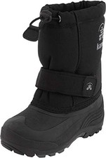 Kamik unisex-child Rocketwide 12 Wide Little Kid Black