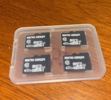 INLAND Micro Center 32GB Class 10 MicroSDHC Flash Memory Card LOT OF 4   