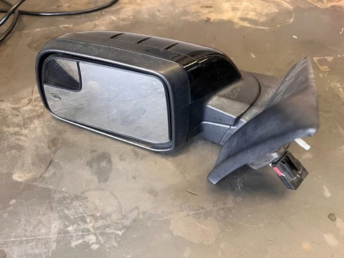 Black Left Driver Side LH Power Door Mirror OEM for 13-14 Ford Edge