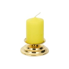 Goldfarbener Kerzenst&auml;nder 2,8 cm