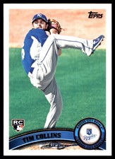 Tim Collins 2011 Topps #471 Royals MLB READ FREE SHIPPING AutographDen