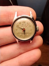 VINTAGE MILOS SHOCKPROTECTED LADIES WATCH HEAD (FOR PARTS/REPAIR..NON WORKING)