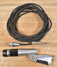 Vtg 1970's SHURE 545S Microphone with Amphenol Type 4-Pin to 1/4" Cord Cable