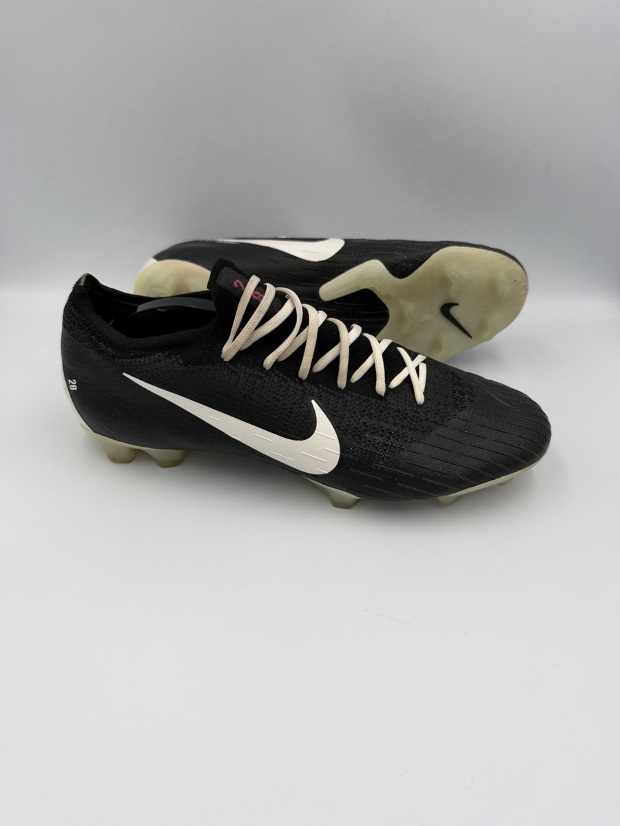 Nike Mercurial Vapor 12 Elite FG ID Black White Football Soccer