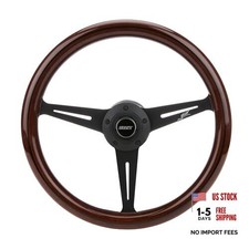 Grant Steering Wheel, Classic Series, 14.5 in Diameter, 1.5 in Dish, 3-Spoke,