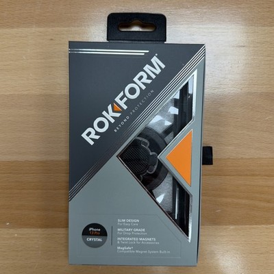ROKFORM CRYSTAL iPhone 13 Pro Phone Case Ultra Protection Easy-Press Buttons