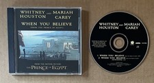 Mariah Carey Whitney Houston When You Believe US CD Single 1998 Instrumental