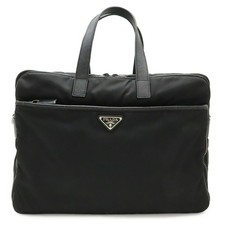 Prada Business Briefcase Women Black One Size