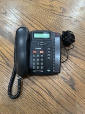 Aastra Model 9116 Commercial Telephone Charcoal H25914002387 With Plug Working