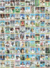 1979 Topps Vintage Lot of 100 VG MLB Baseball Cards Partial Set Collection