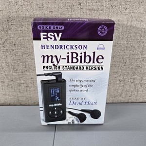 Hendrickson My-iBible English Standard Version ESV Bible Audio W/ Earphones NEW