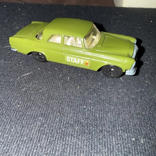 Vtg Matchbox Lesney Military Green Staff Mercedes Benz 300SE Diecast