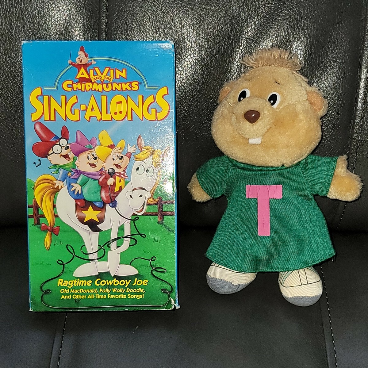 Alvin and The Chipmunks Sing Alongs Ragtime Cowboy Joe VHS