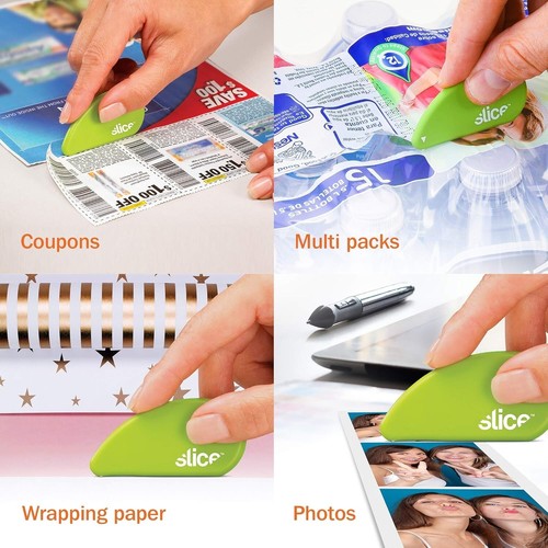 Slice 00100 Safety Cutter Micro Ceramic Knife blade Handy Safe Cutting Tool orig - 第 3/7 張圖片