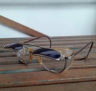 Antique Steampunk  Blue Eye Glasses