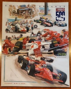 VINTAGE 1994 INDIANAPOLIS 500 OFFICIAL PROGRAM, 78th RUNNING