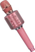LEOBUYS Wireless Bluetooth Microphone, Portable Karaoke With Speaker