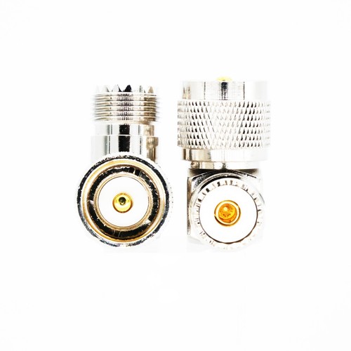 RF Adapter UHF-JKW UHF male to UHF female elbow 90 degree SL16 male to female - Zdjęcie 5 z 6