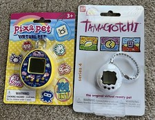 Mini Tamagotchi Series 4 and Pixa Pet combo