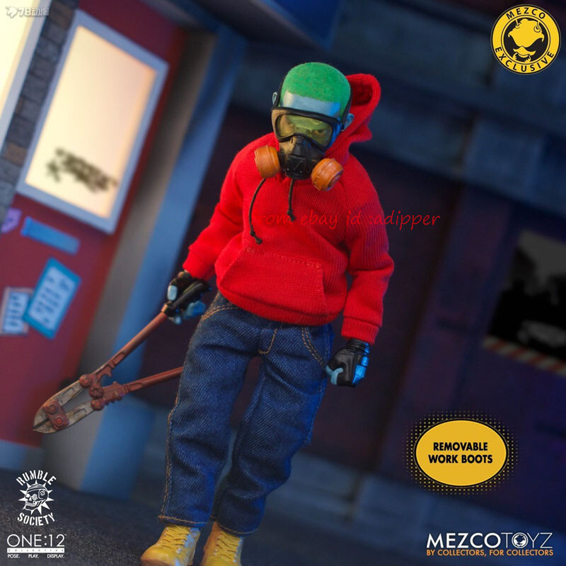 その他 mezco one12 hoodz One:12 Collective Rumble Society - Hoodz: Vapor | Mezco Toyz