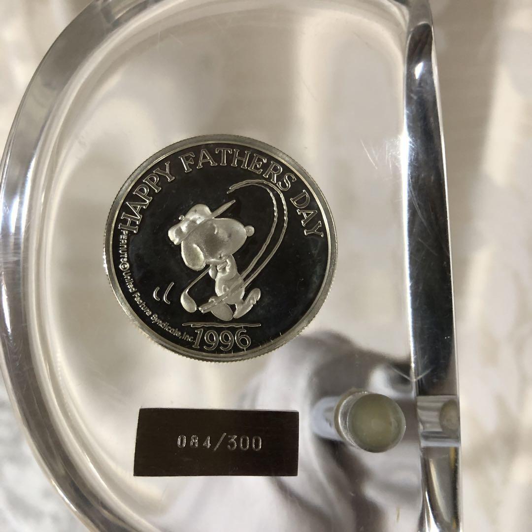 激レア 世界限定300本 スヌーピー 1996年 限定パター 純銀コイン入り Rare World Limited 300 Snoopy 1996 Limited Putter Sterling