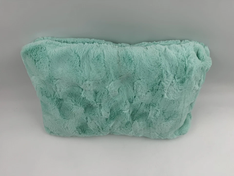 Conjunto de edredón y almohada a juego bebé niño pequeño tamaño verde azulado tema tortuga suave lindo Foto 4 de 4