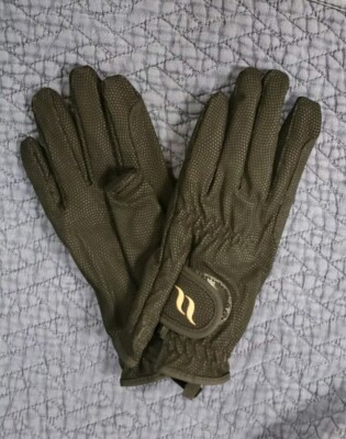 Back on Track Therapeutic Gloves Black,  Fits glove size 7/8