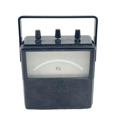 Yokogawa 2038 31 Vintage Portable Needle-Indicator Frequency Meter
