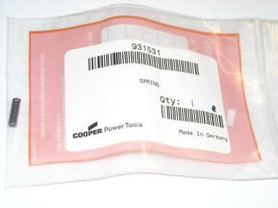 931531, Spring, Gardner Denver, Cleco, Cooper Tools, New Old Stock