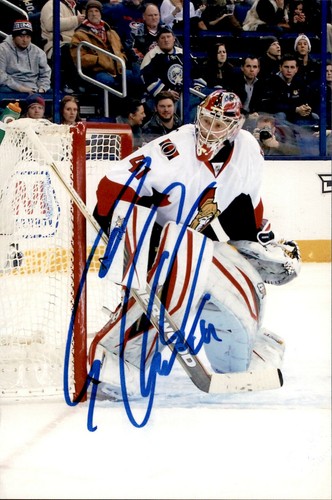 Craig Anderson Signed Autographed 4x6 Photo Ottawa Senators #5