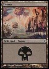 Swamp 238 Rise of the Eldrazi Light Play MTG Magic DNA GAMES