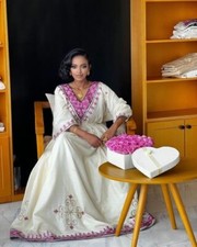Look Elegant beautifullymade Ethiopia traditinal dress
