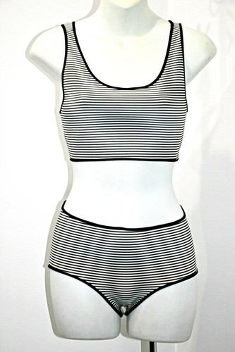 Clover Canyon Botanical Wave Reversible 2 Pc Full Coverage Bikini Swimsuit M (L) - Picture 7 of 12