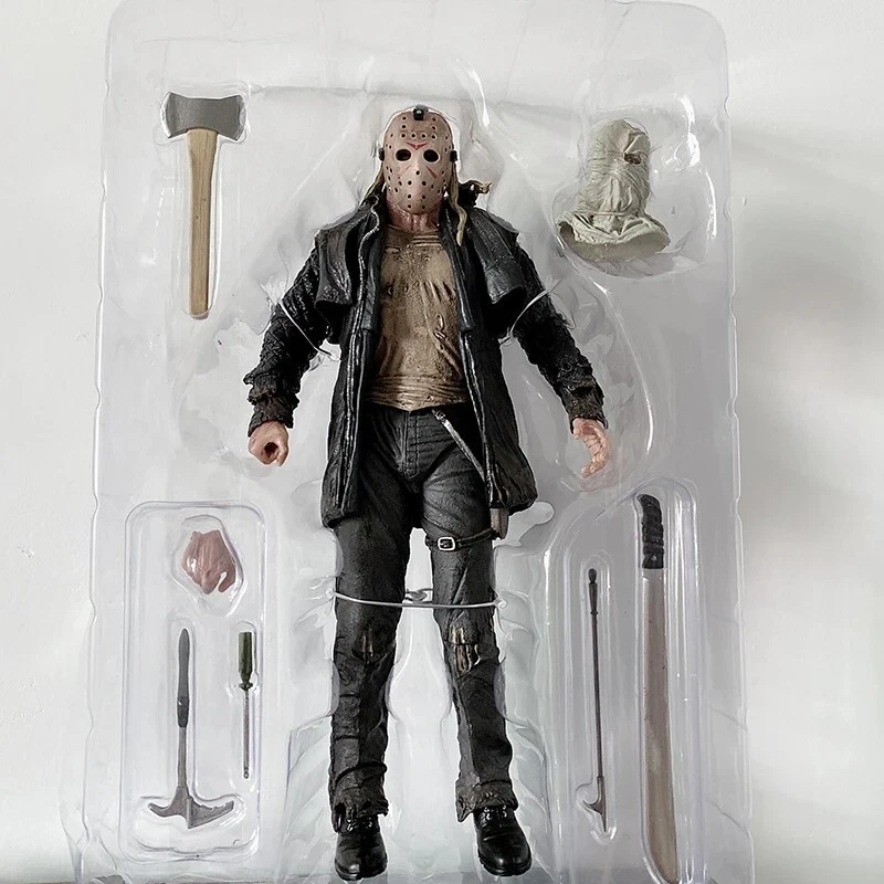 Friday the 13th Jason Voorhees Ultimate Action Figure Horror NECA Idea Regalo - Immagine 3 di 4