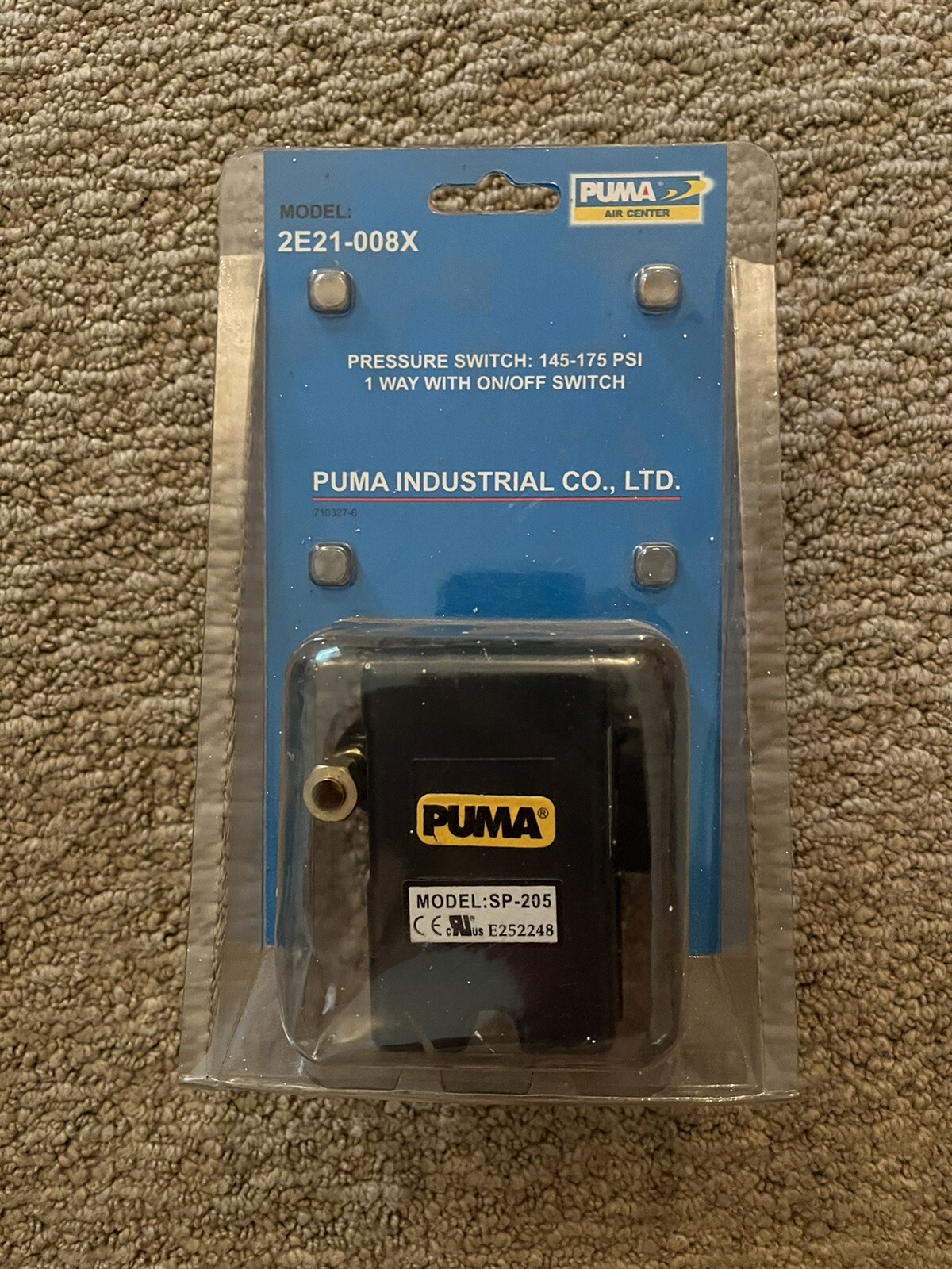 Puma compressor pressure switch eBay
