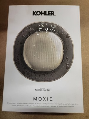 Kohler Moxie 1.75 gpm Shower Head and Wireless Speaker - KR28238GKEBN