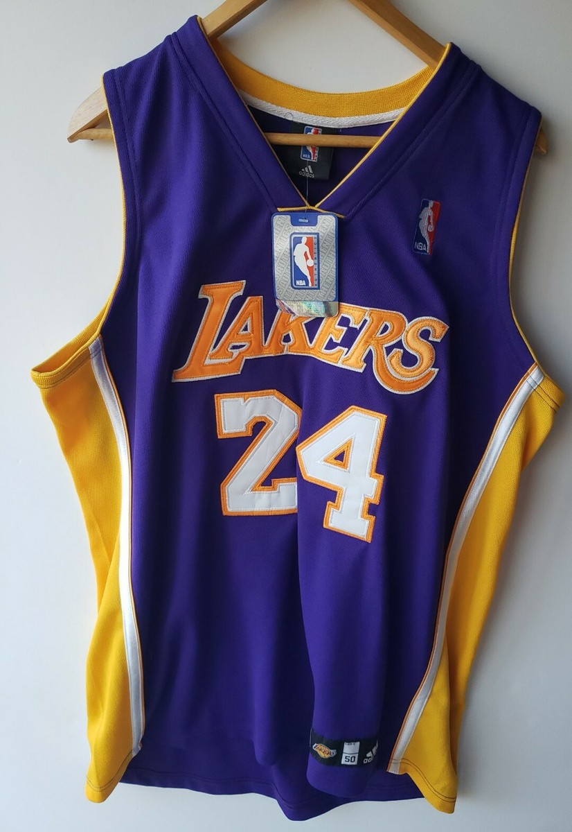 NEW W/TAGS Kobe Bryant #24 Los Angeles Lakers Adidas NBA