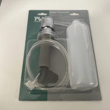 Plumb Works Under Sink Soap Dispenser 10oz Chrome Finish New in Box