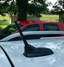 4 inch " Short Black Aluminum Antenna Mast AM/FM for JEEP COMPASS MP 2017-2025